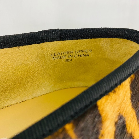 Talbots Penelope Ballet Flats Calf Hair Leopard - Picture 8 of 8